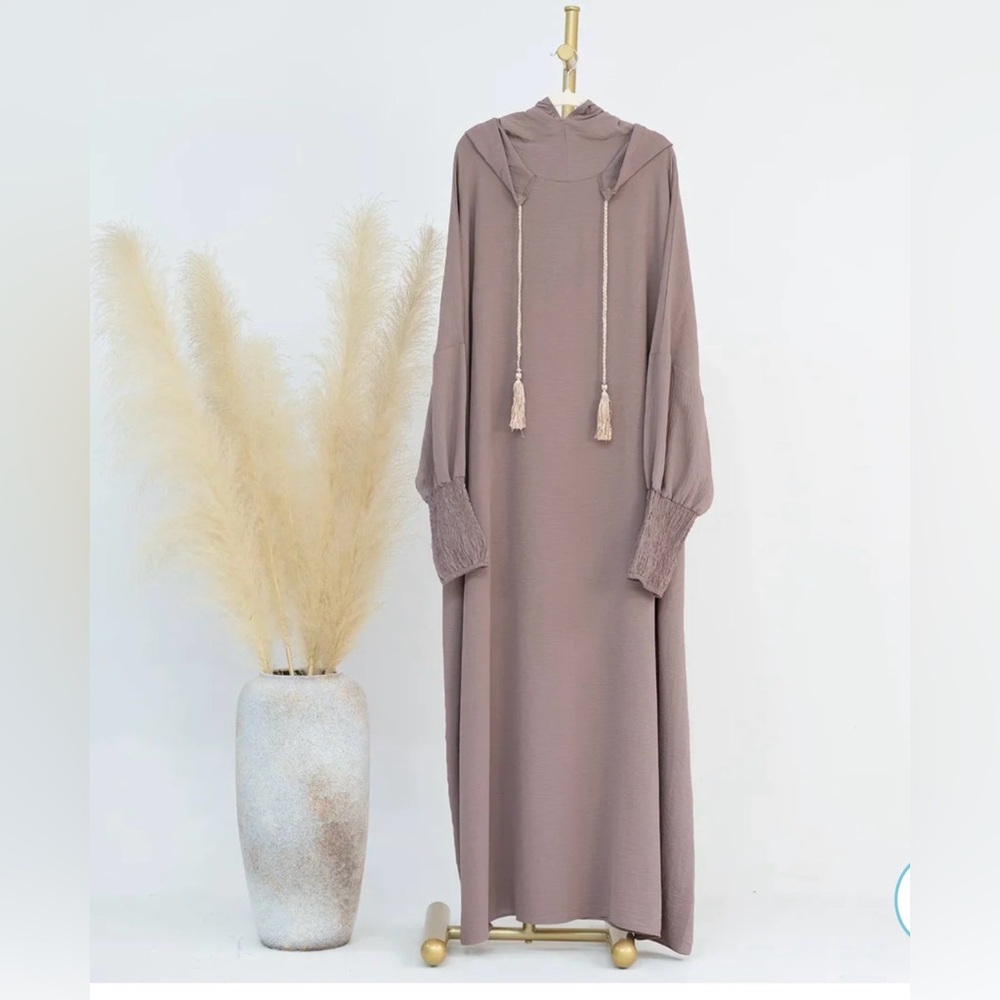 Hooded Abaya Dress